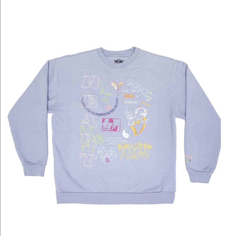 Boys Lie Word Vomit Crewneck